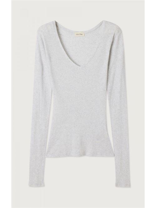maglia massachussets American vintage | MAS02DH26GRIGIO